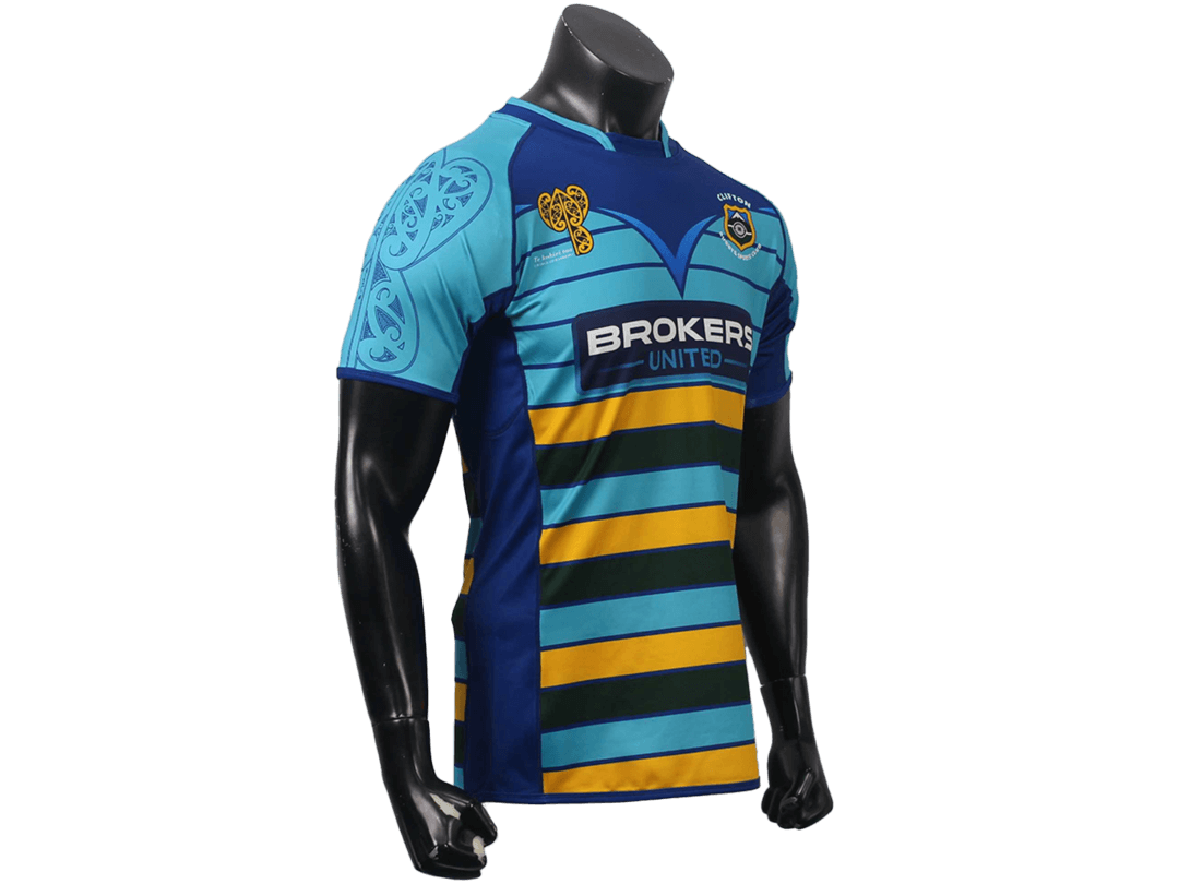 rugby stripe uniform