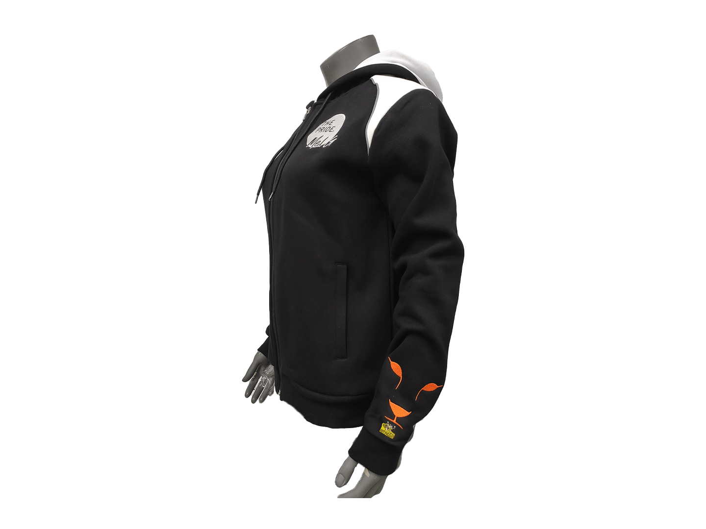 Custom Women's Rugby Zip Hoodie