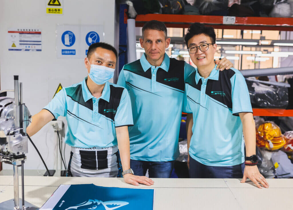 Sphere Sport uniform factory team