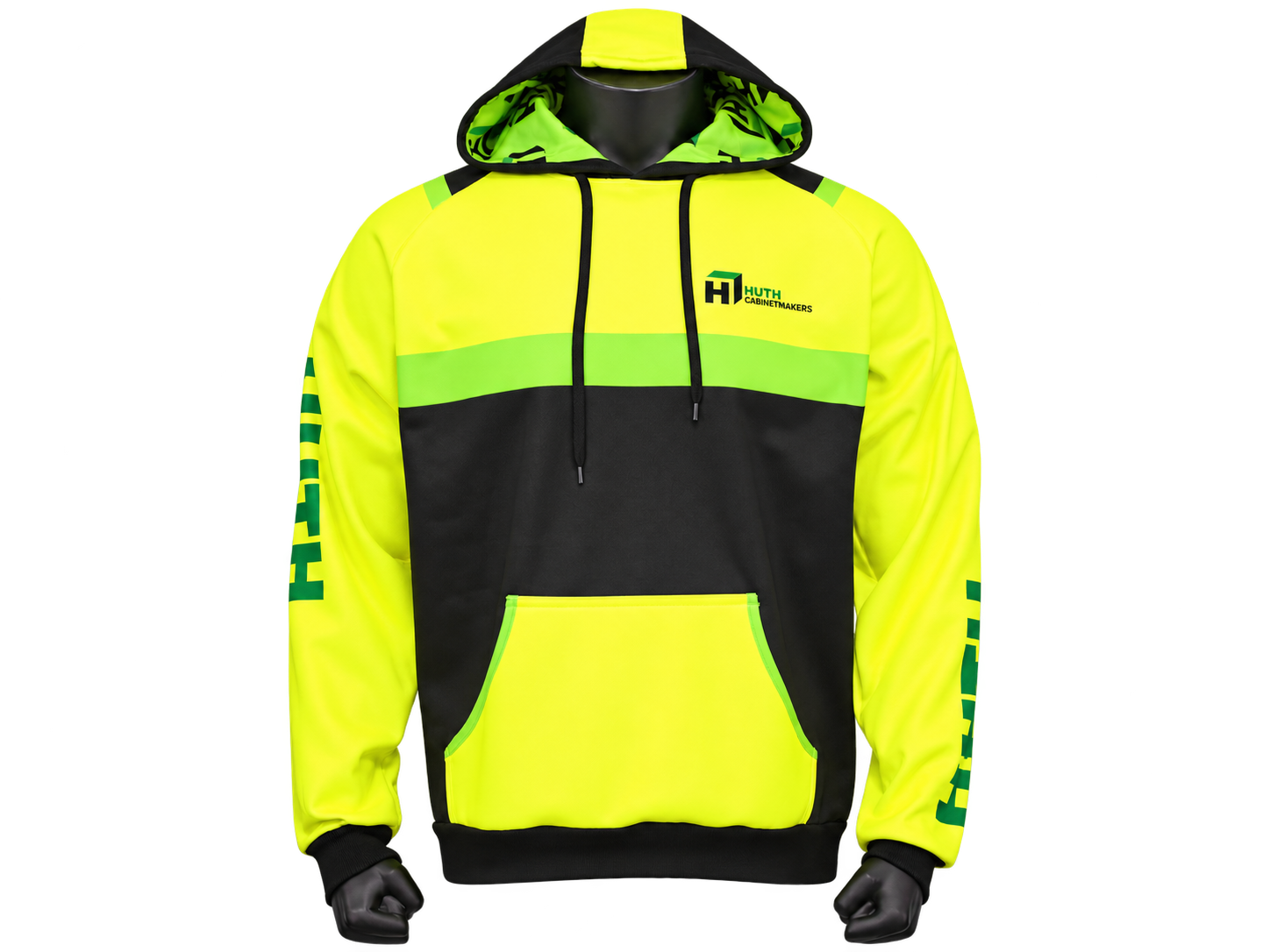 Custom Fluorescent Sublimated Hoodie