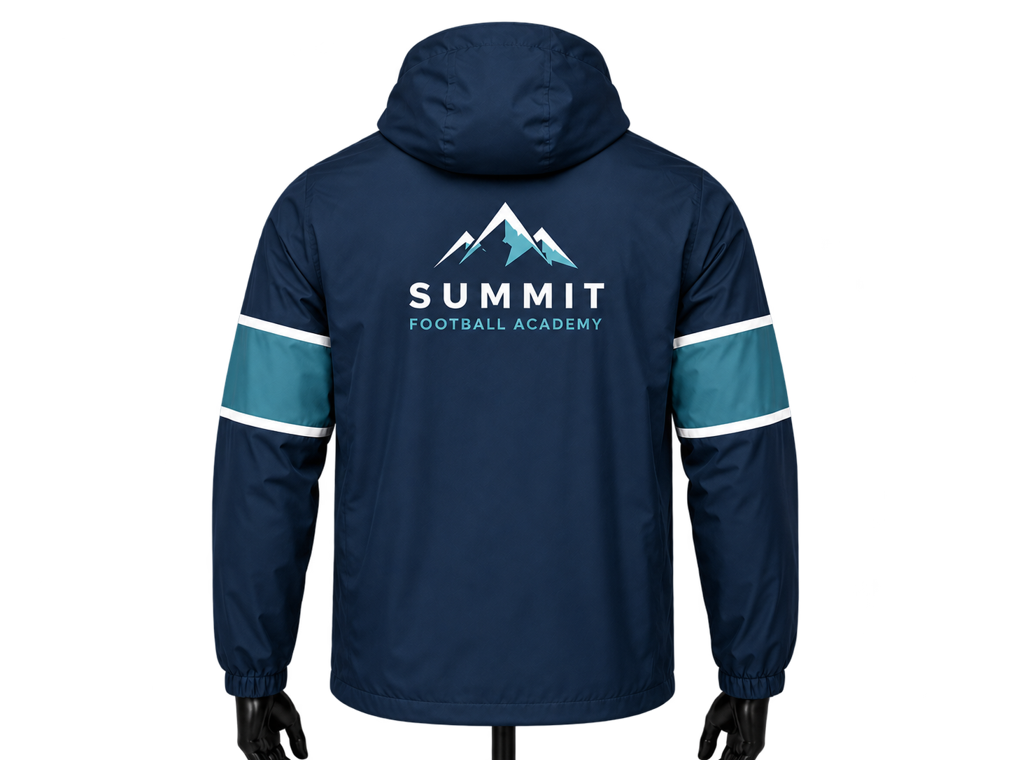 Custom waterproof hooded jacket