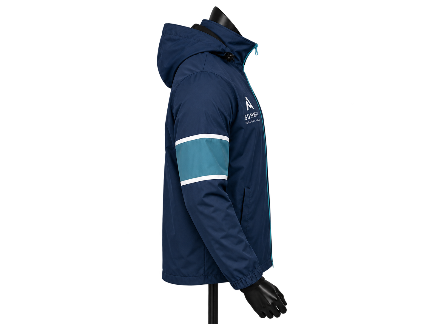 Custom waterproof hooded jacket