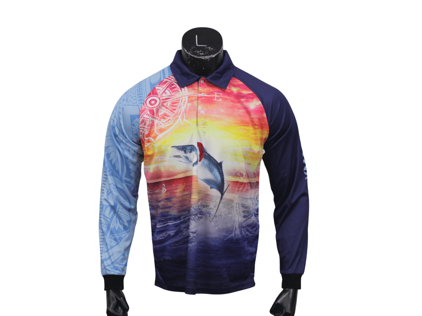 Custom Longsleeve Fishing Jersey Polo