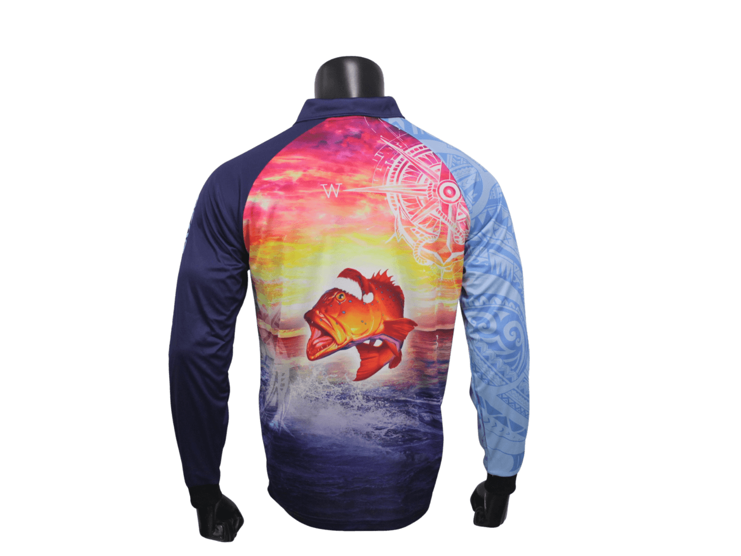 Custom Longsleeve Fishing Jersey Polo