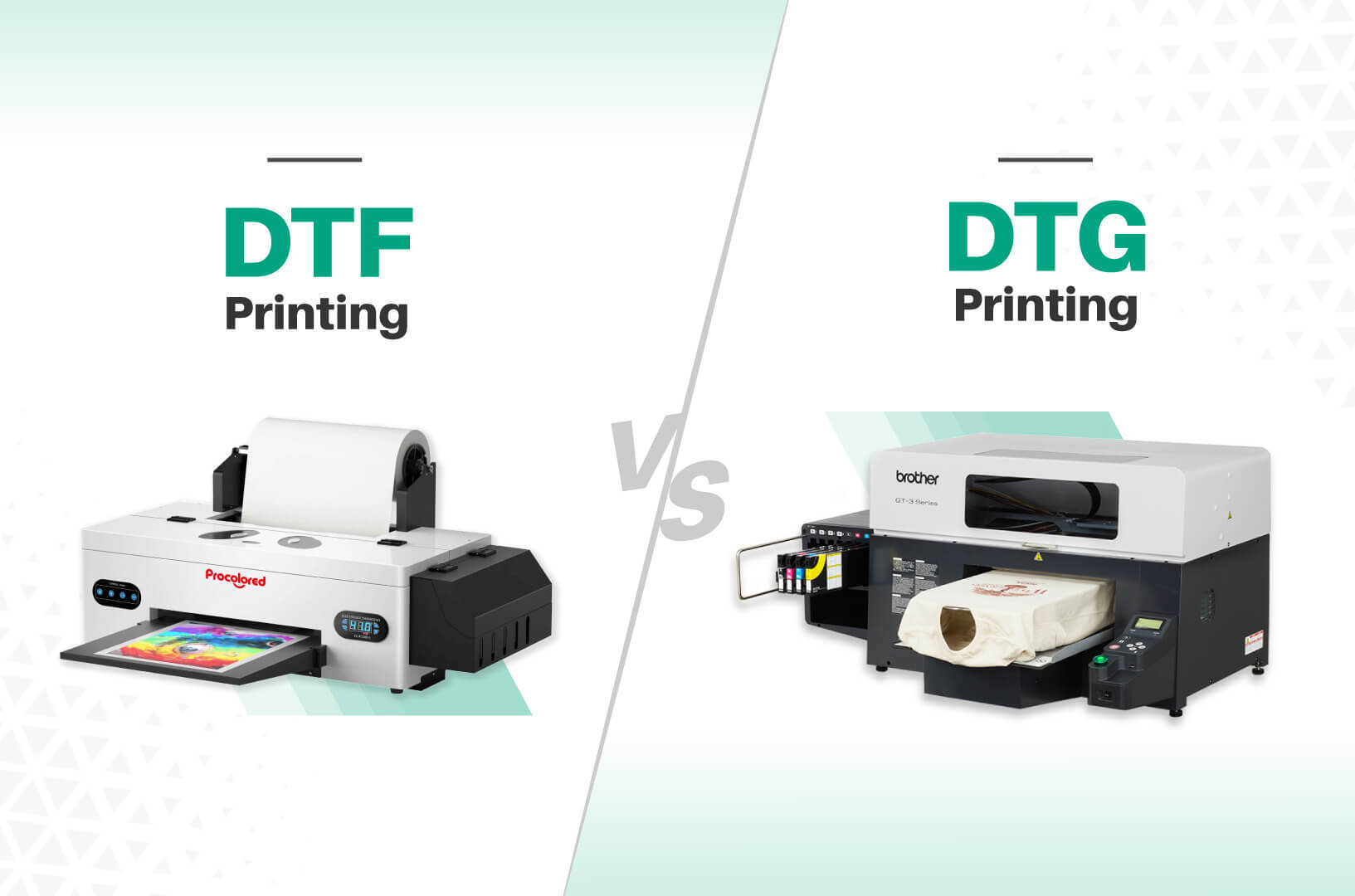 DTF vs DTG: Which Direct Apparel Printing Method is Best for You?