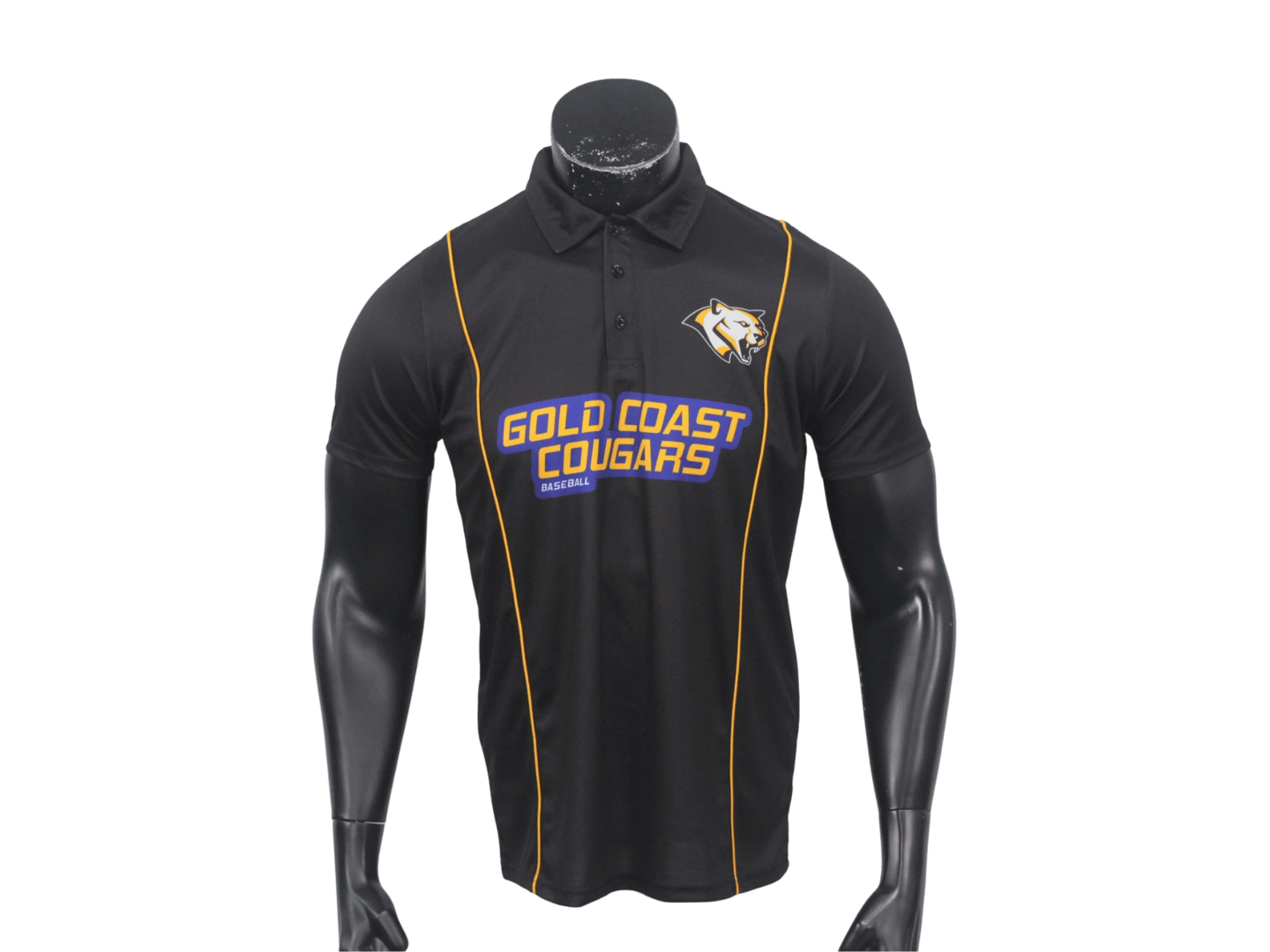 Custom Baseball Short Sleeve Polo Shirt