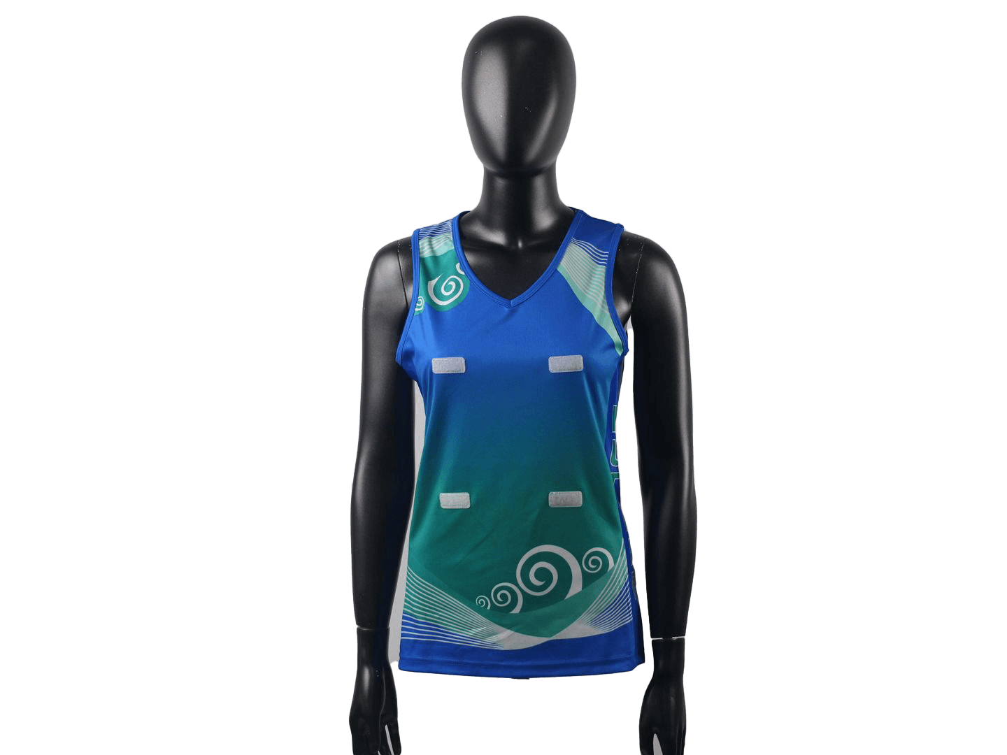 Custom Netball Singlet with Velcro Sports Apparel Manufacturer