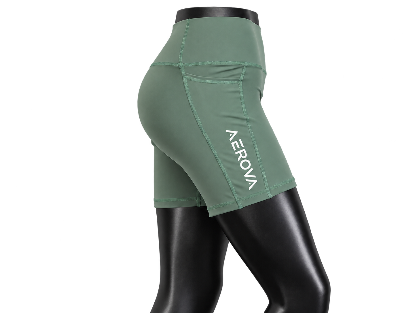 custom women's yoga shorts