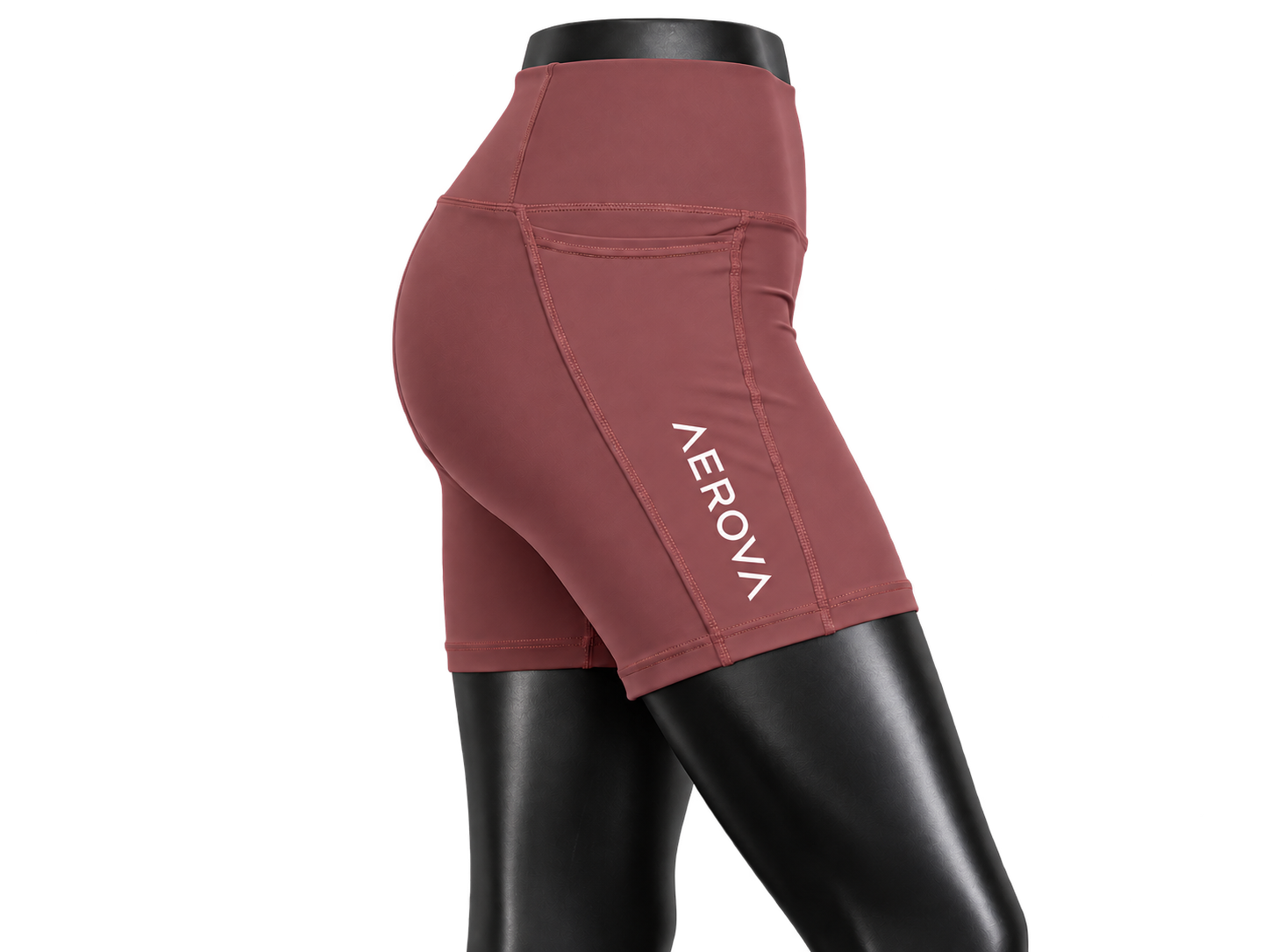 custom women's yoga shorts 
