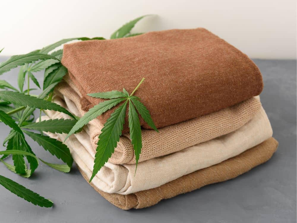 Sustainable Fabric Materials hemp fabric iamge