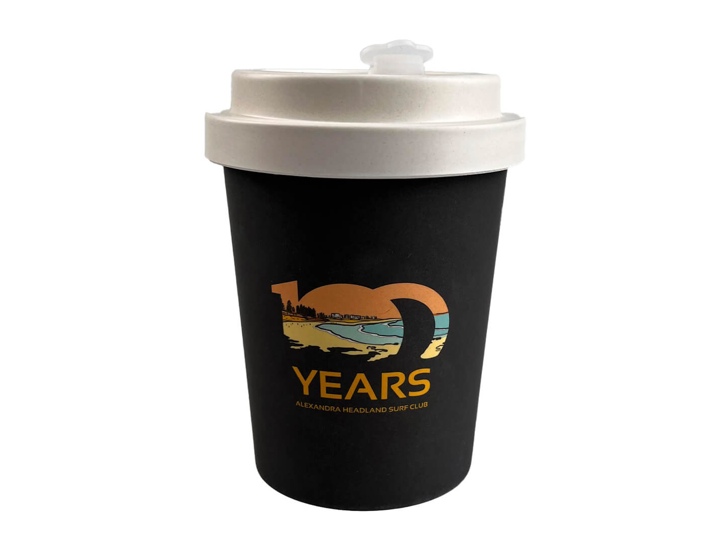 reusable bamboo coffee cup