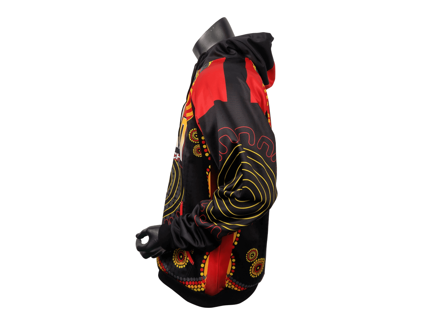330gsm Red Hoody Fleece Fabric