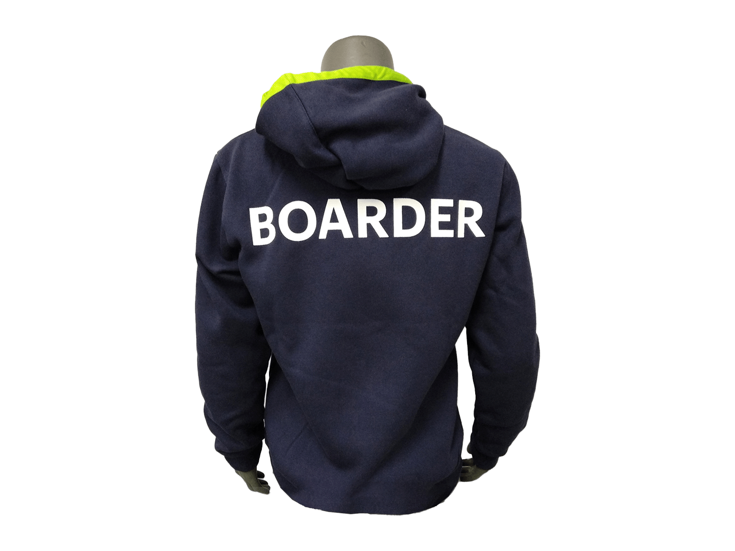 330gsm Dark Navy Hoody Fleece