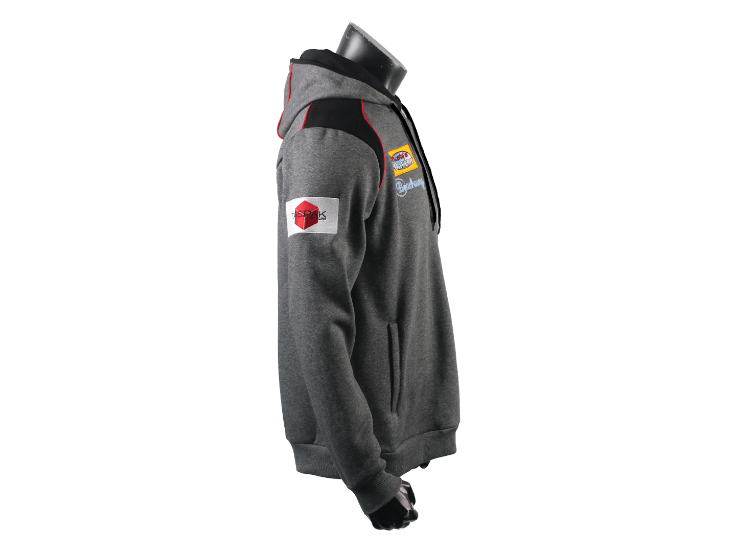 330gsm Gray Hoody Fleece Fabric