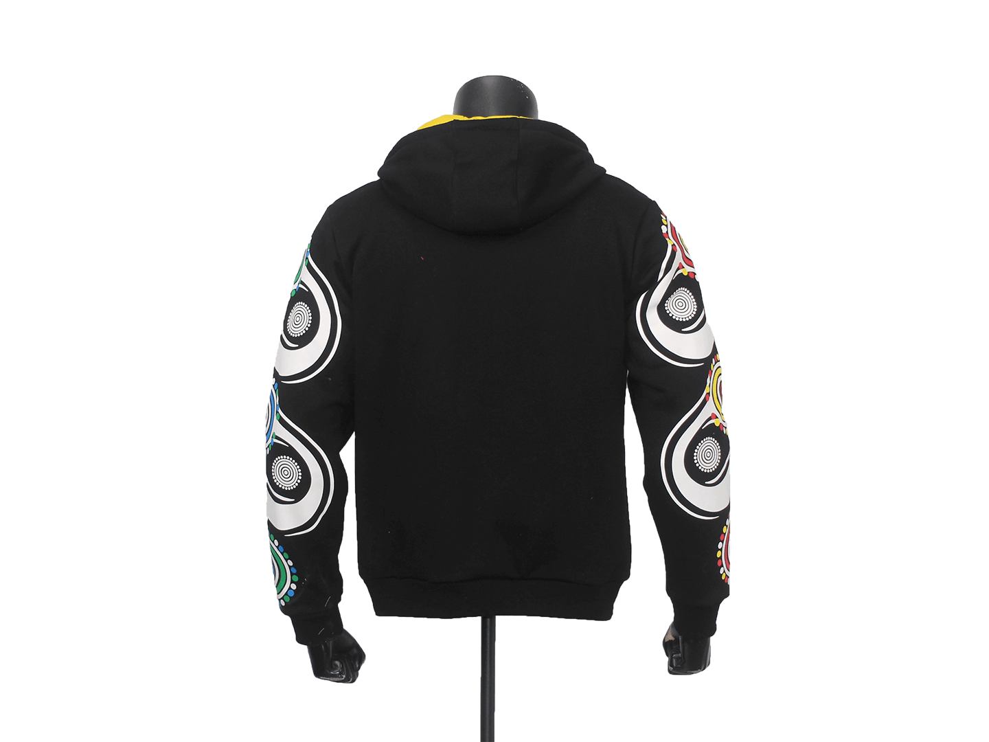 330gsm Black Hoody Fleece Fabric