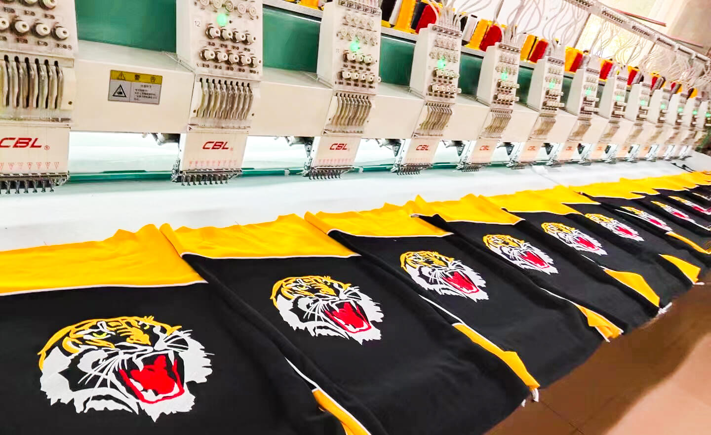 Digital Embroidery For Sportswear and Merchandise