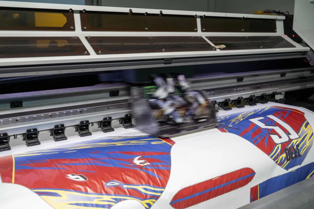 Sublimation printer for sportswear