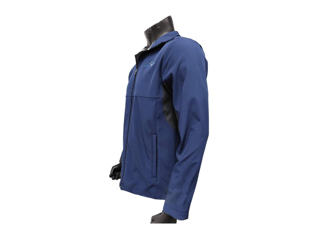 330gsm Softshell Jacket Fabric Navy