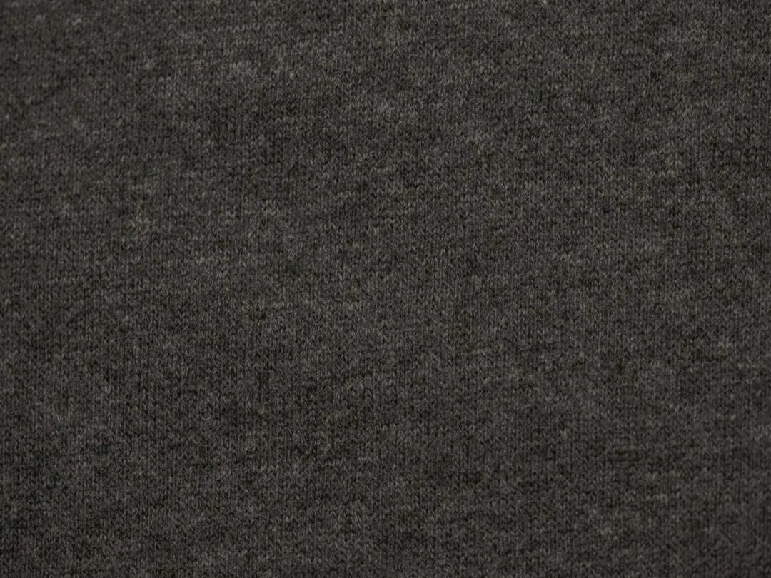 330gsm Dark Gray Fleece Fabric Sportswear Manufacturing