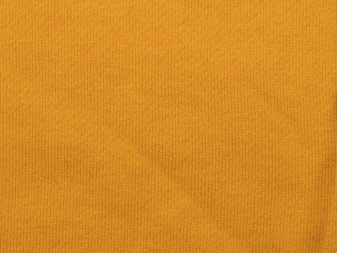 330gsm Yellow Fleece Fabric Sportswear Manufacturing