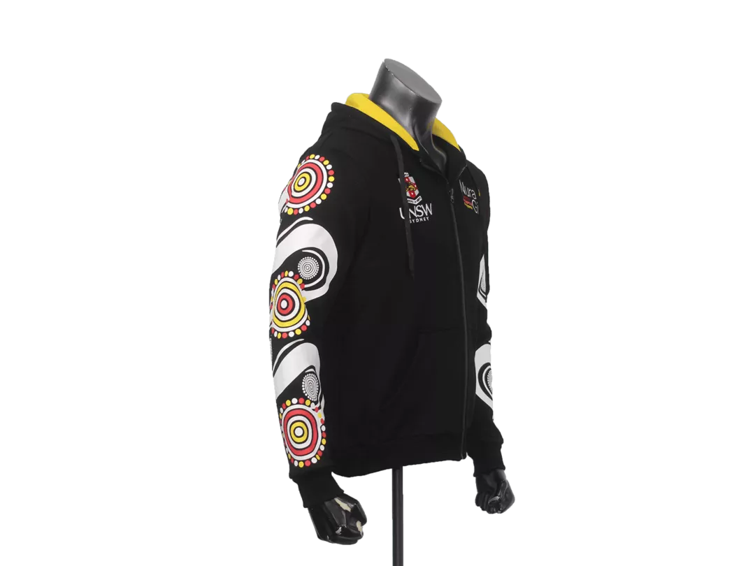 330gsm Black Hoody Fleece Fabric