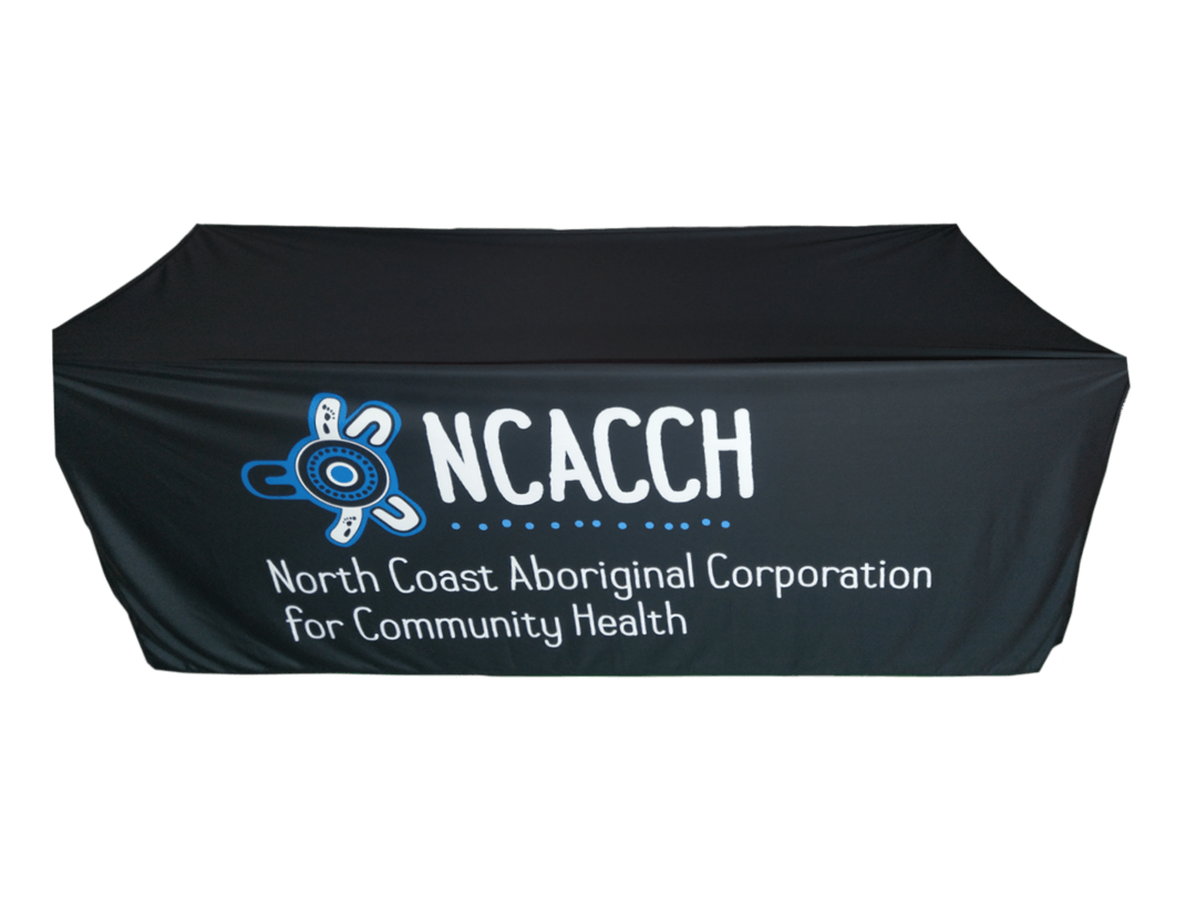 Trade Show Table Covers with Logo