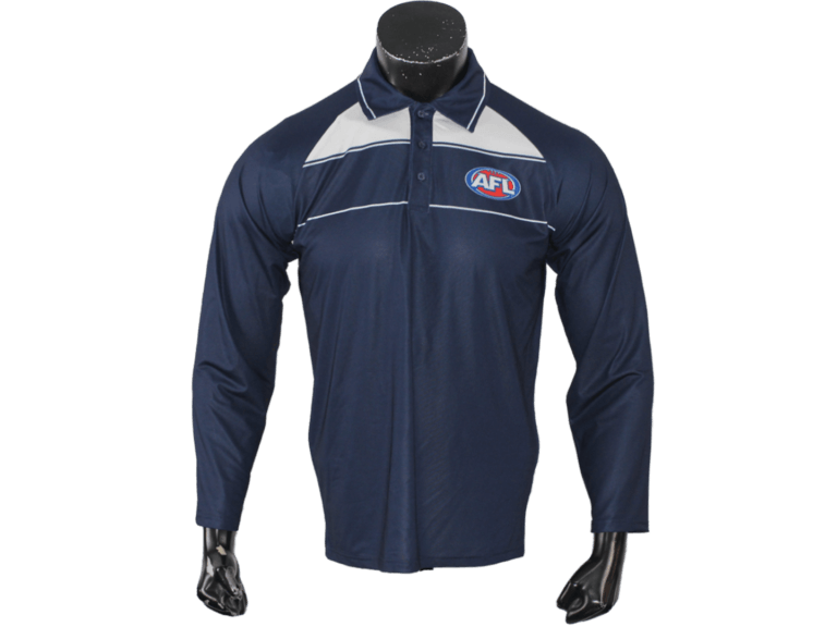 Men's long sleeve polo shirt Featured Image