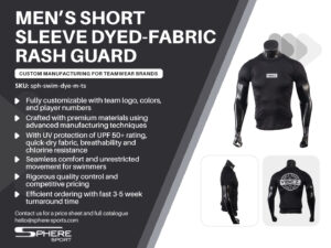 short sleeve mens rash guard