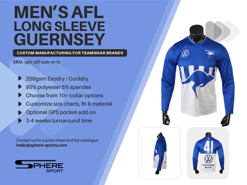afl long sleeve jersey social post graphic