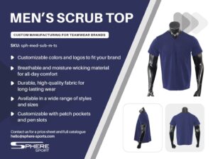 Men's Scrub Tops