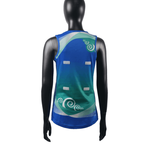 Custom Netball Singlet with Velcro