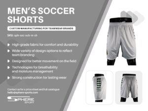 men's soccer shorts