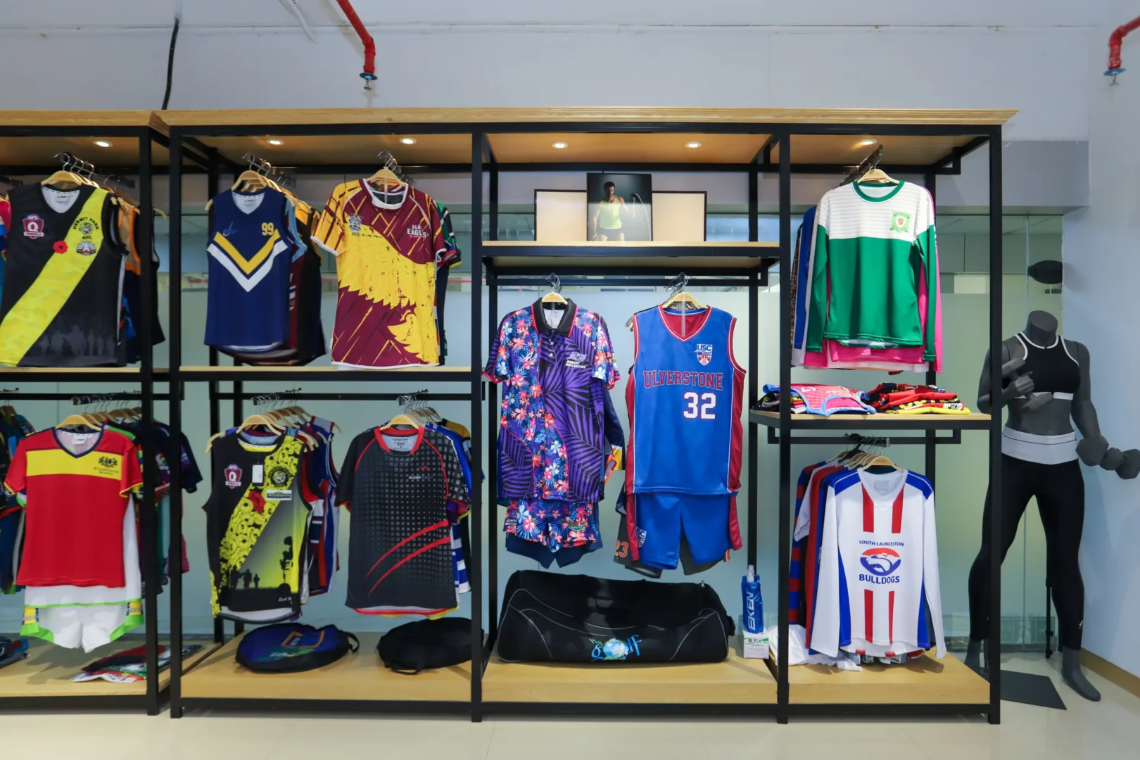 New sportswear design development