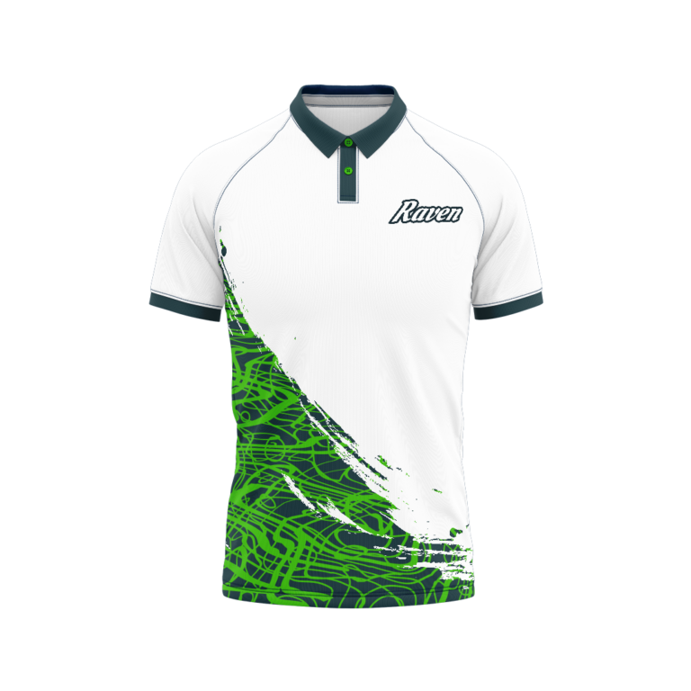 white polo mockup for graphic design for apparel page