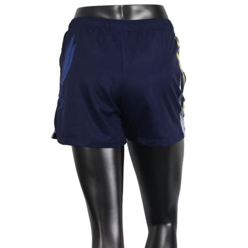 Women's-Activewear-Training-Shorts---Left-Side-Blue