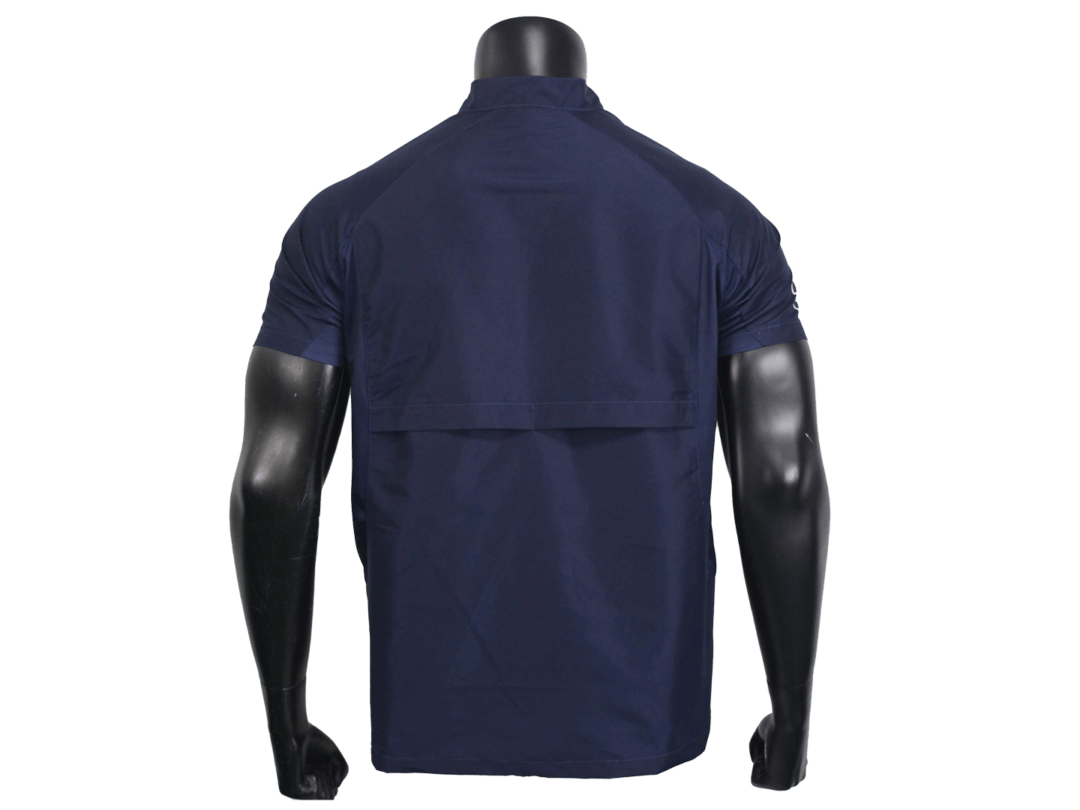 Men's Baseball Polo with Half-Zip Collar - Image 4