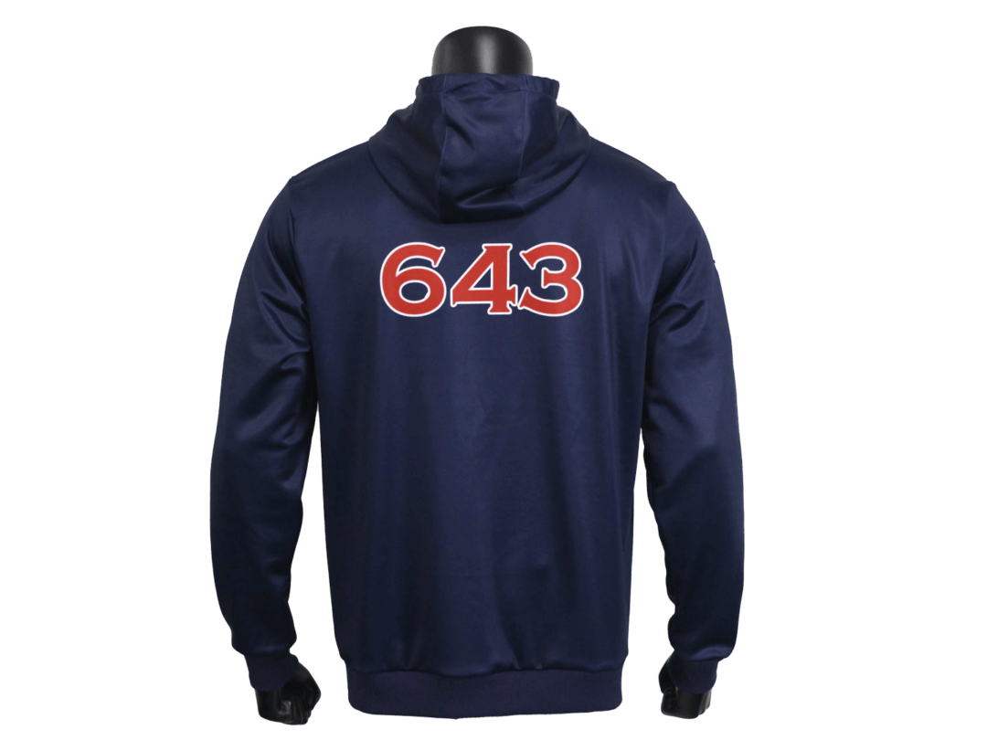 Men's Baseball Hoodie | 330GSM Hoody Fleece Fabric - Image 2