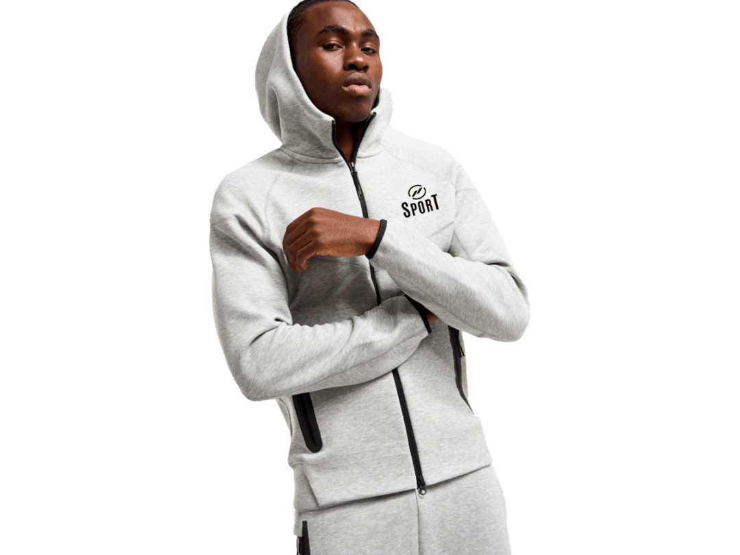 Men's Tech Fleece Hoodie with Zip - Image 2