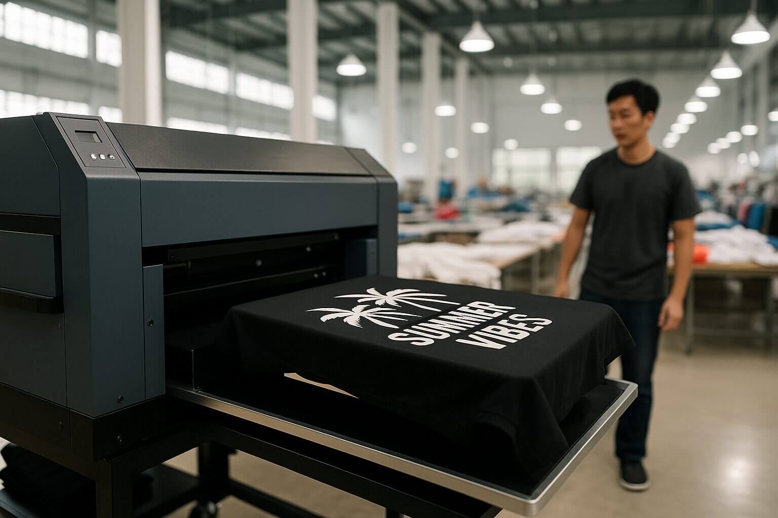 DTG Printing for Sportswear & Merchandise