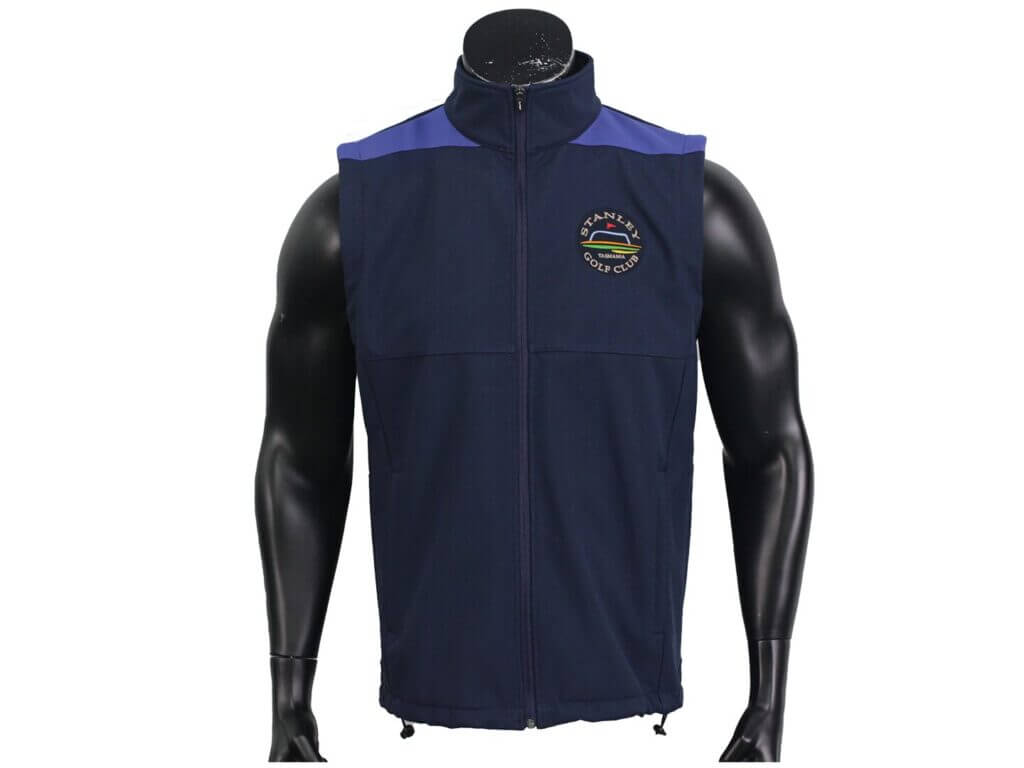 men's golf vest