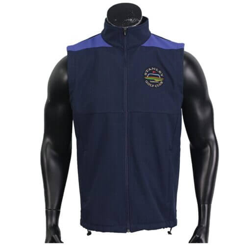 men's golf vest