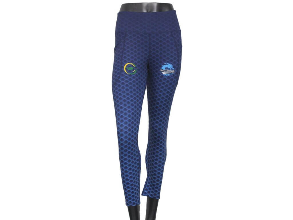 printed yoga pants