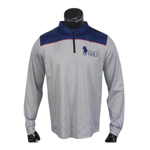 men's long sleeve golf shirt