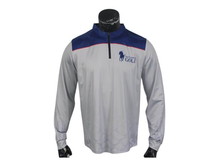 men's long sleeve golf shirt
