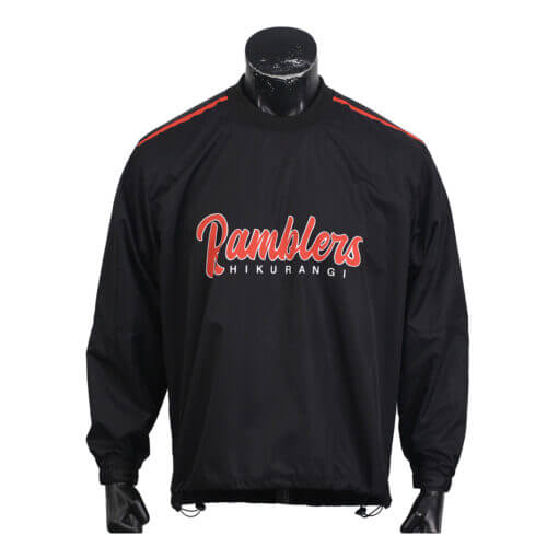 Custom Pullover Warm-Up Jacket & Outerwear