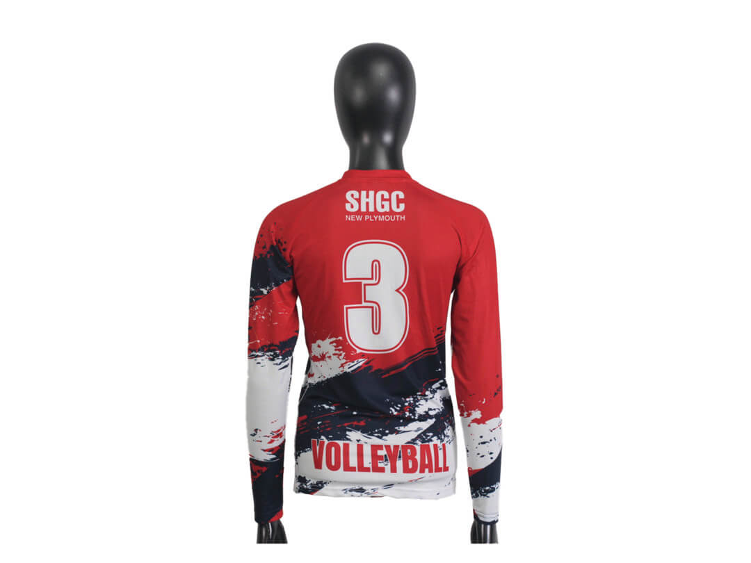 Custom Women’s Volleyball Long Sleeve Jersey - Image 4