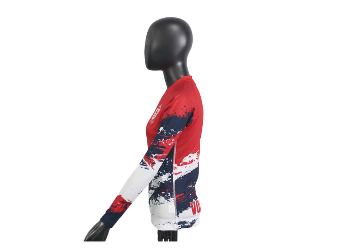 Custom Women’s Volleyball Long Sleeve Jersey - Image 2