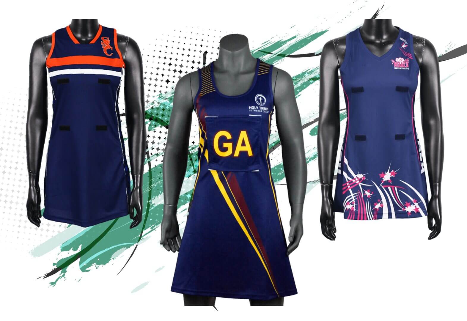 Custom Netball Dresses Teamwear Sphere Sport