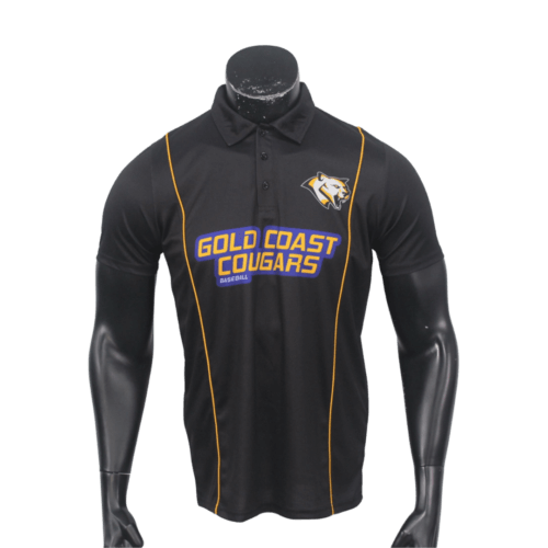 Custom Baseball Short Sleeve Polo Shirt
