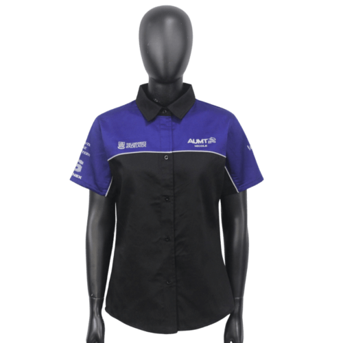 Women's Custom Button Up Polo (1)